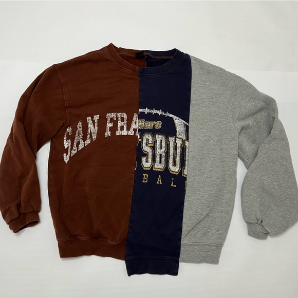 Urban Outfitters, San Francisco Spliced Crew Neck Sweatshirt. Size: M - Picture 2 of 9